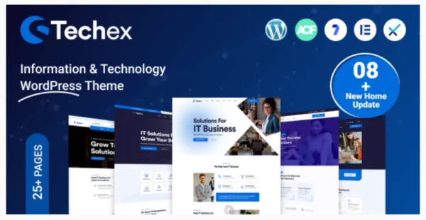 Techex - IT Solutions & Technology WordPress Theme