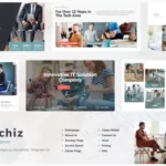 Techiz IT Solutions & Services Company Elementor Template Kit