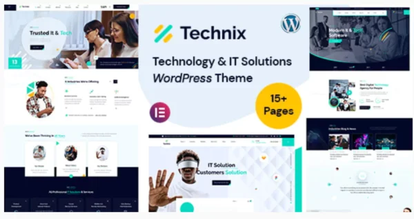 Technix - Technology & IT Solutions WordPress Theme
