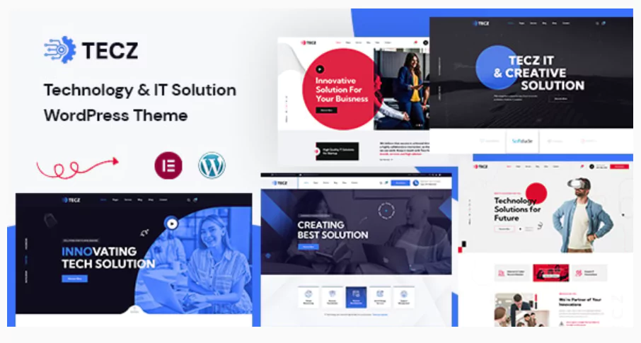 Tecz - IT Solutions & Technology WordPress Theme