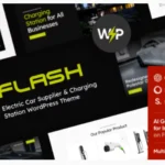 The Flash - Electric Car & Charging Station WordPress Theme