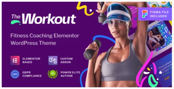 The Workout - Trainer Fitness WordPress Theme