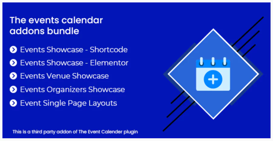 The events calendar addons bundle