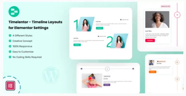 Timelentor – Timeline Layouts for Elementor