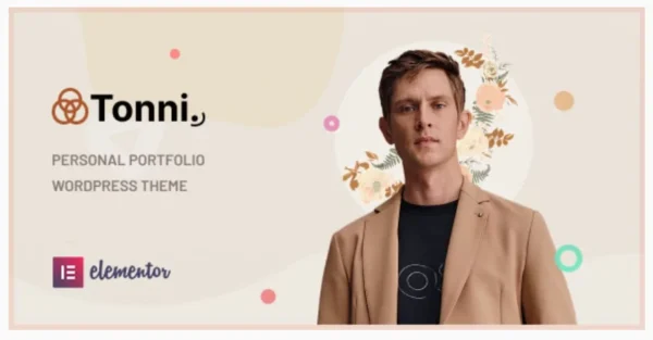Tonni - Personal Portfolio WordPress Theme