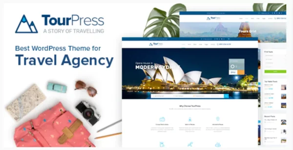 TourPress - Travel Booking WordPress Theme