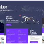 eTutor - Education & Online Course Elementor Pro Template Kit
