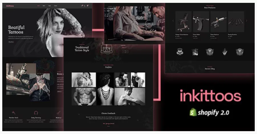 inkittoos - Tattoo Shopify Theme