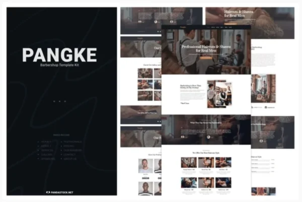 pangke-barbershop-template-kit