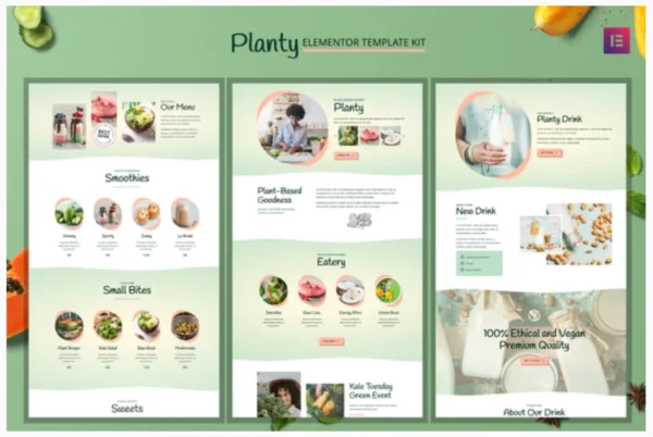 Planty - Cafe & Restaurant Template Kit
