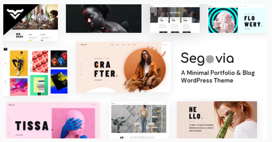 Segovia - A Minimal Portfolio And Blog WordPress Theme