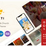 Shakti - Church & Religion Nonprofit Krishna WordPress Theme