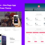 Shyinn - One Page App WordPress Theme