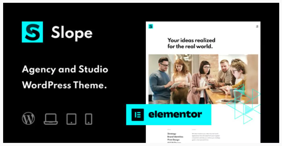 Slope – Agency & Studio WordPress Theme