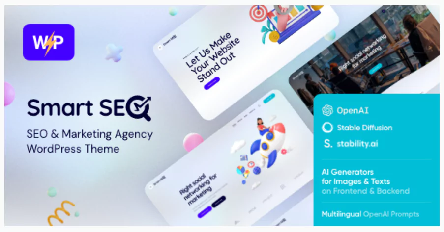 SmartSEO | SEO & Marketing Services WordPress Theme