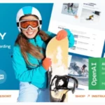 Snowy - Ski & Snowboarding Resort WordPress Theme
