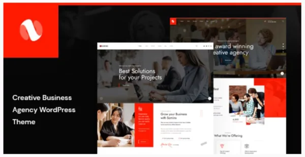 Sominx - Creative Business Agency WordPress Theme