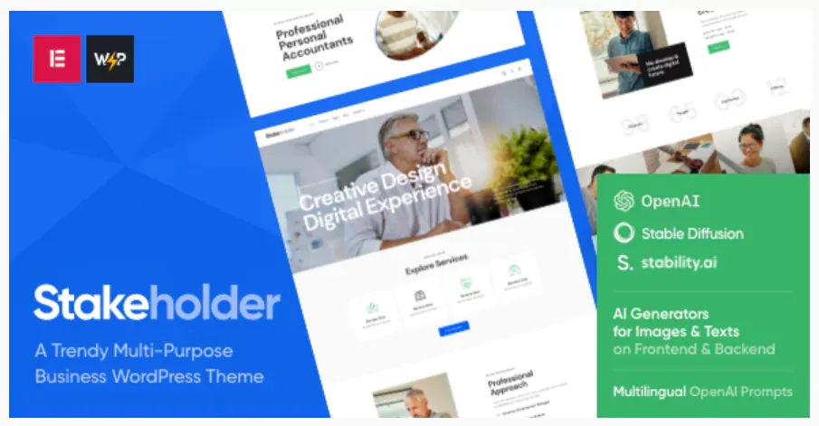 Stakeholder - Business WordPress Theme