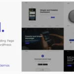 Advent - Landing Page Marketing WordPress Theme