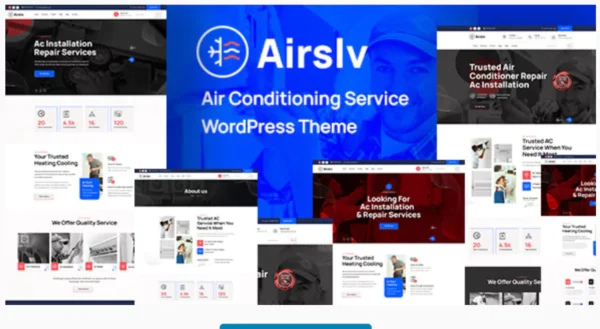 Airslv - Heating & Air Conditioning WordPress Theme