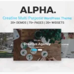 Alpha Dot - Multi Purpose WordPress Theme