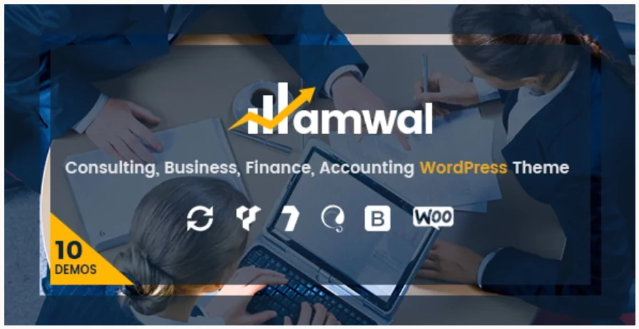 Amwal | Consulting Finance WordPress Theme