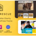Animal Rescue - Shelter Charity WordPress Theme