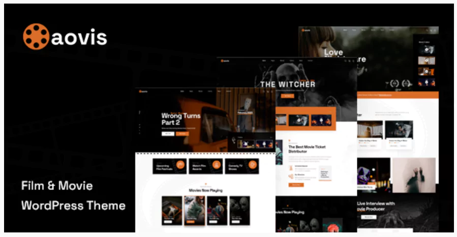 Aovis - Booking Movie Tickets WordPress Theme
