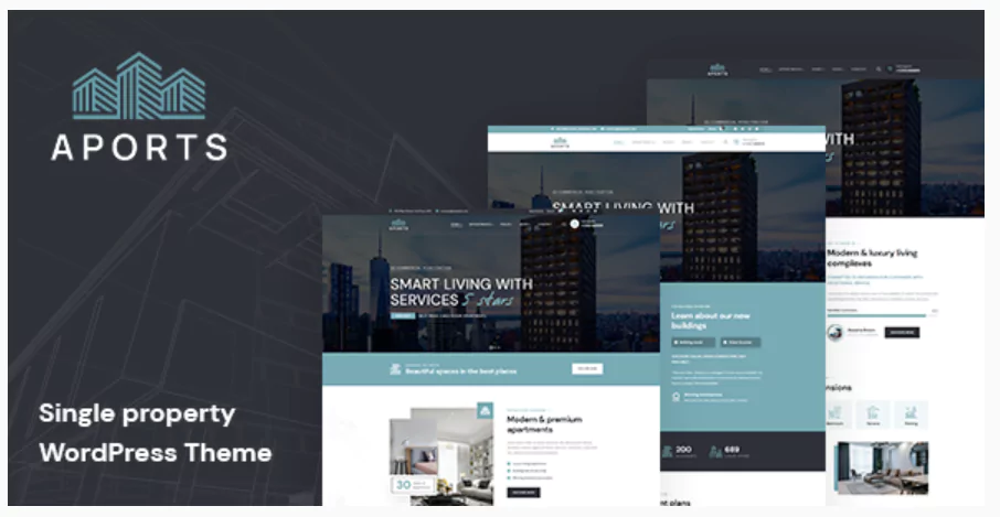 Aports - Single Property WordPress Theme
