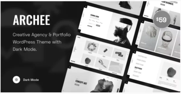 Archee - Creative Agency & Portfolio WordPress Theme