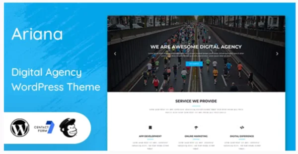 Ariana - Digital Agency WordPress Theme