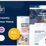 Aundri - Dry Cleaning Services WordPress Theme + RTL