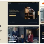 Avvocato - Law Firm WordPress Theme