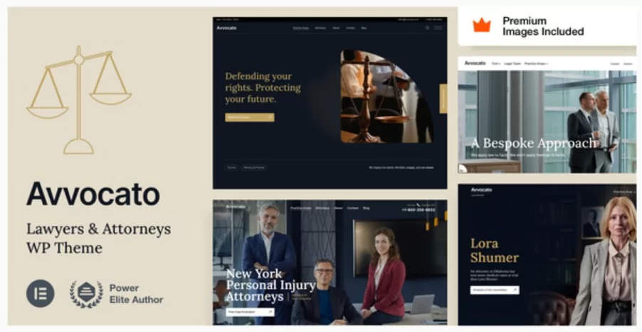 Avvocato - Law Firm WordPress Theme