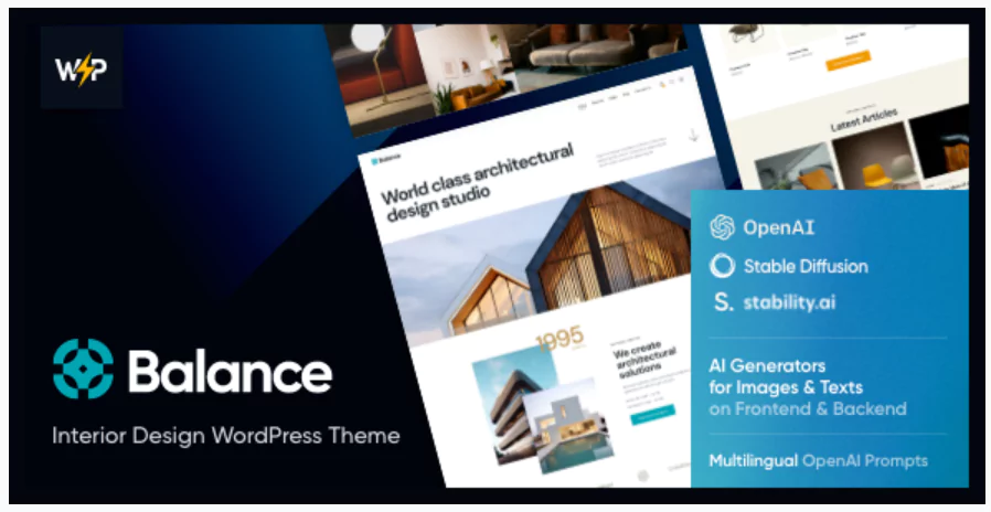 Balance - Interior Design WordPress Theme