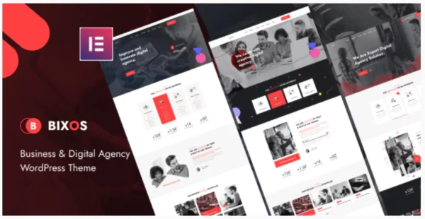 Bixos - Business & Digital Agency WordPress Theme