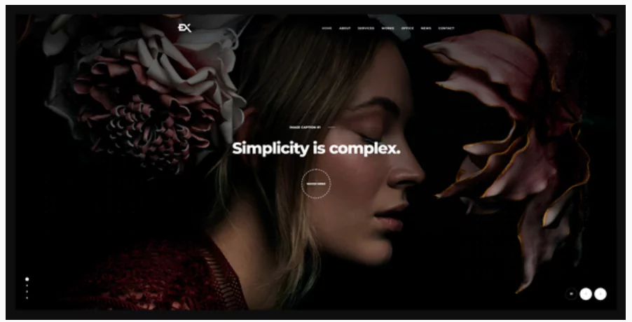 Brandex - One Page Portfolio WordPress Theme