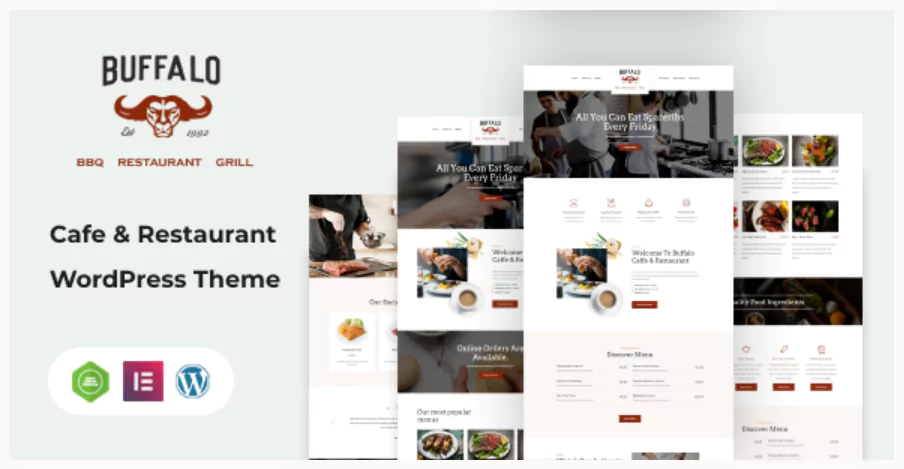 Buffalo - Cafe & Restaurant WordPress Theme