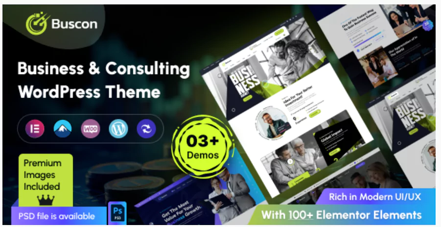 Buscon - Business Consulting WordPress Theme