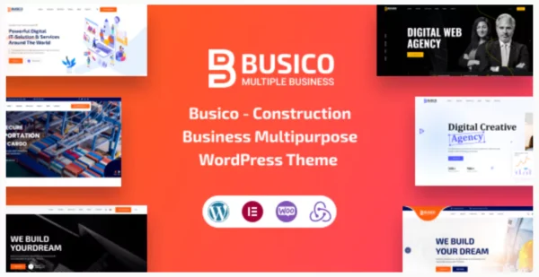 Busico – Multipurpose Business & Technology WordPress Theme