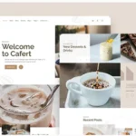 Cafert – Cafe and Restaurant WordPress Theme