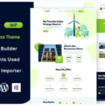 Capatel – Solar Energy WordPress Theme