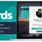 Cards - Resume & Portfolio WordPress Theme