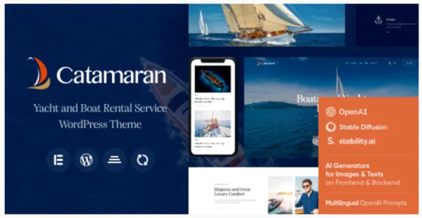 Catamaran - Yacht & Boat Rental Theme