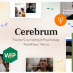 Cerebrum - Counseling & Psychology WordPress Theme