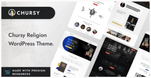Chursy - Church Religious WordPress Theme