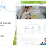 Cleaning Services WordPress Theme + RTL