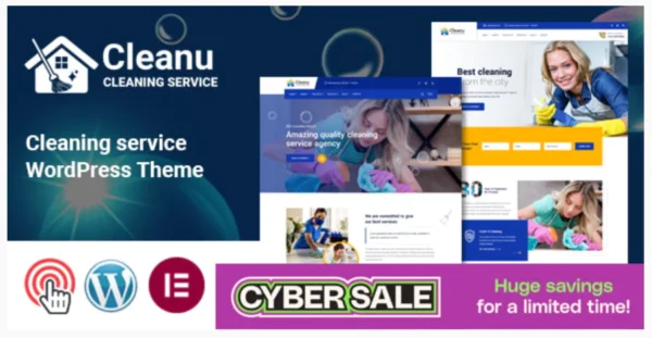 Cleanu - Cleaning Services WordPress