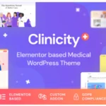 Clinicity - Health & Medical Elementor Theme