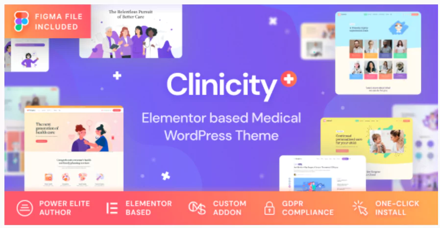 Clinicity - Health & Medical Elementor Theme